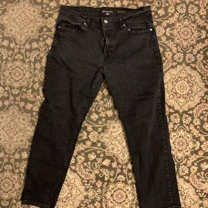 Michael Kors Men's Black Denim Jeans 34 Waist 34x29